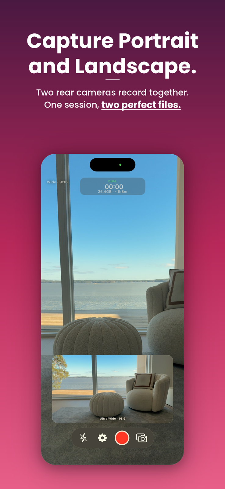Dual camera mode
